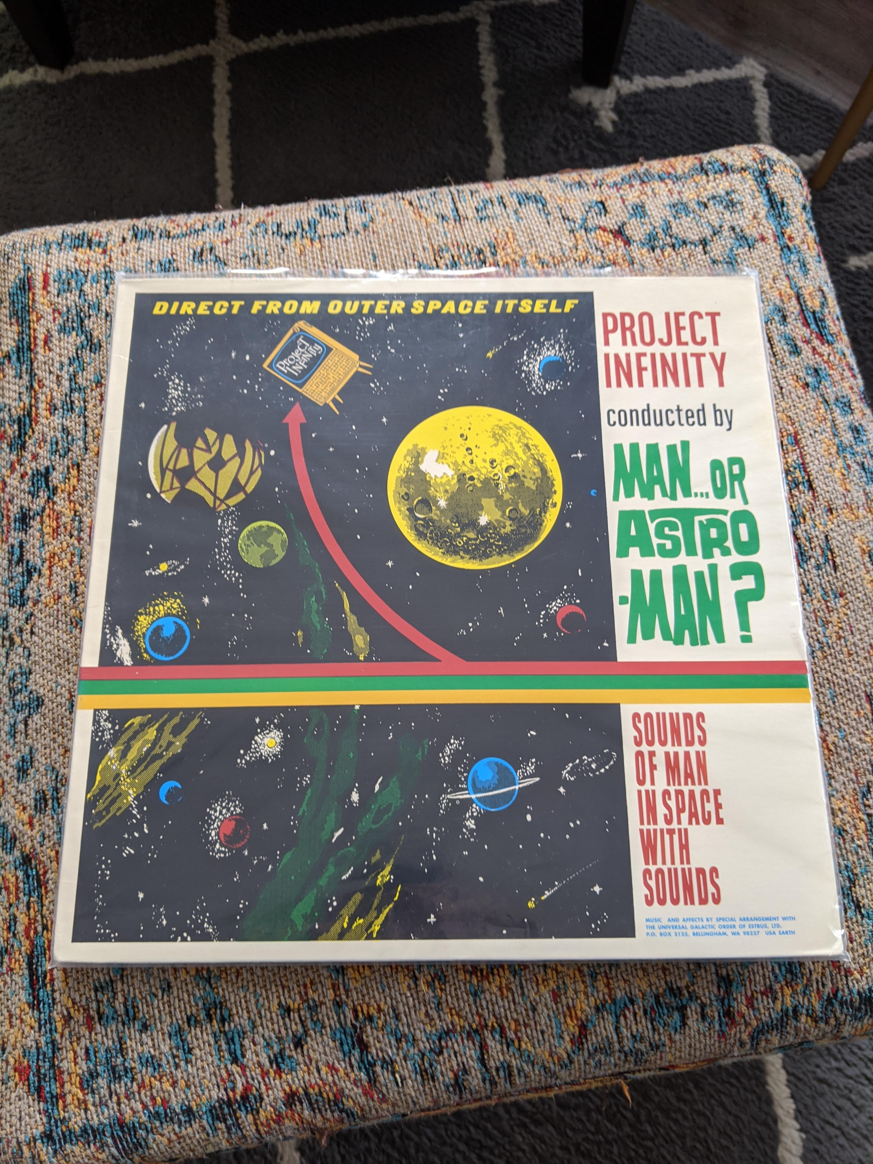 My most prized vinyl: ManOr Astro-Man? Project Infinity : r/vinyl