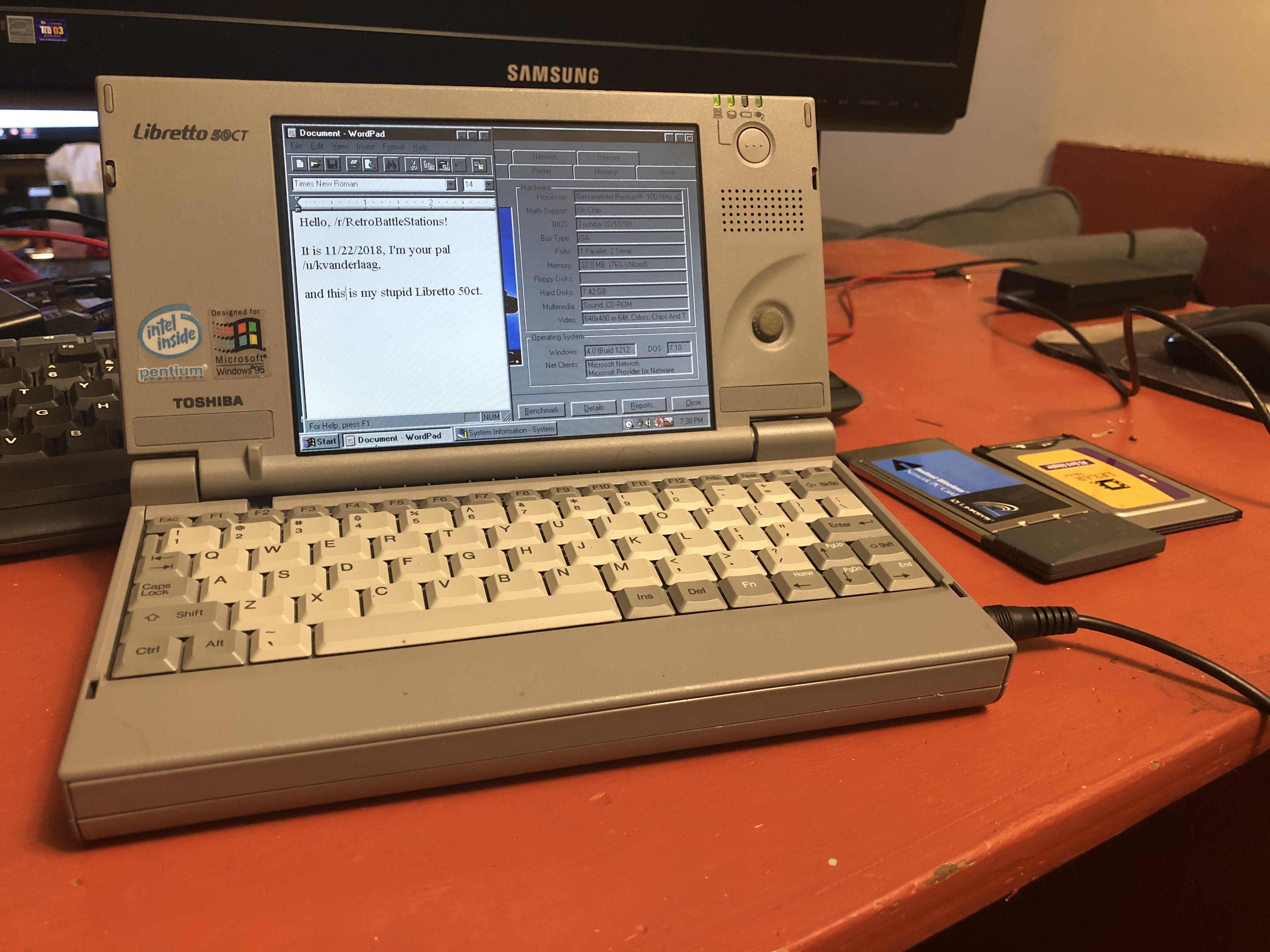 Portable Week: Toshiba Libretto 50ct : r/retrobattlestations
