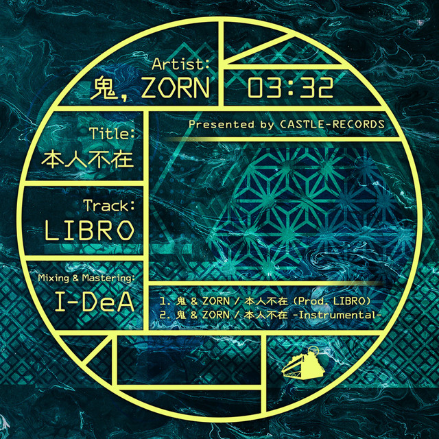 ZORN / feat. 不適合者 KOHH ジャパニーズHIPHOP