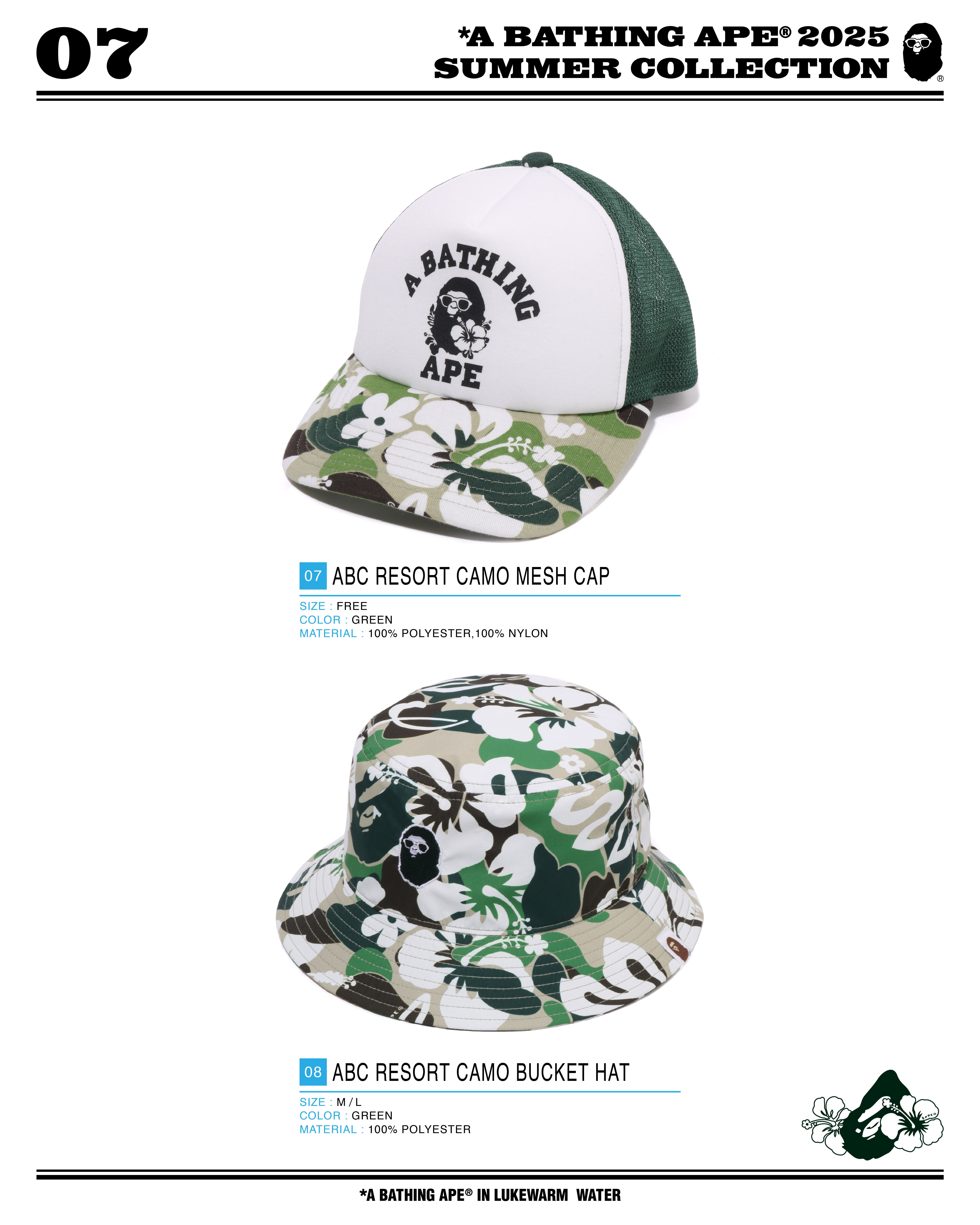 A BATHING APE® 2025 SUMMER COLLECTION | bape.com