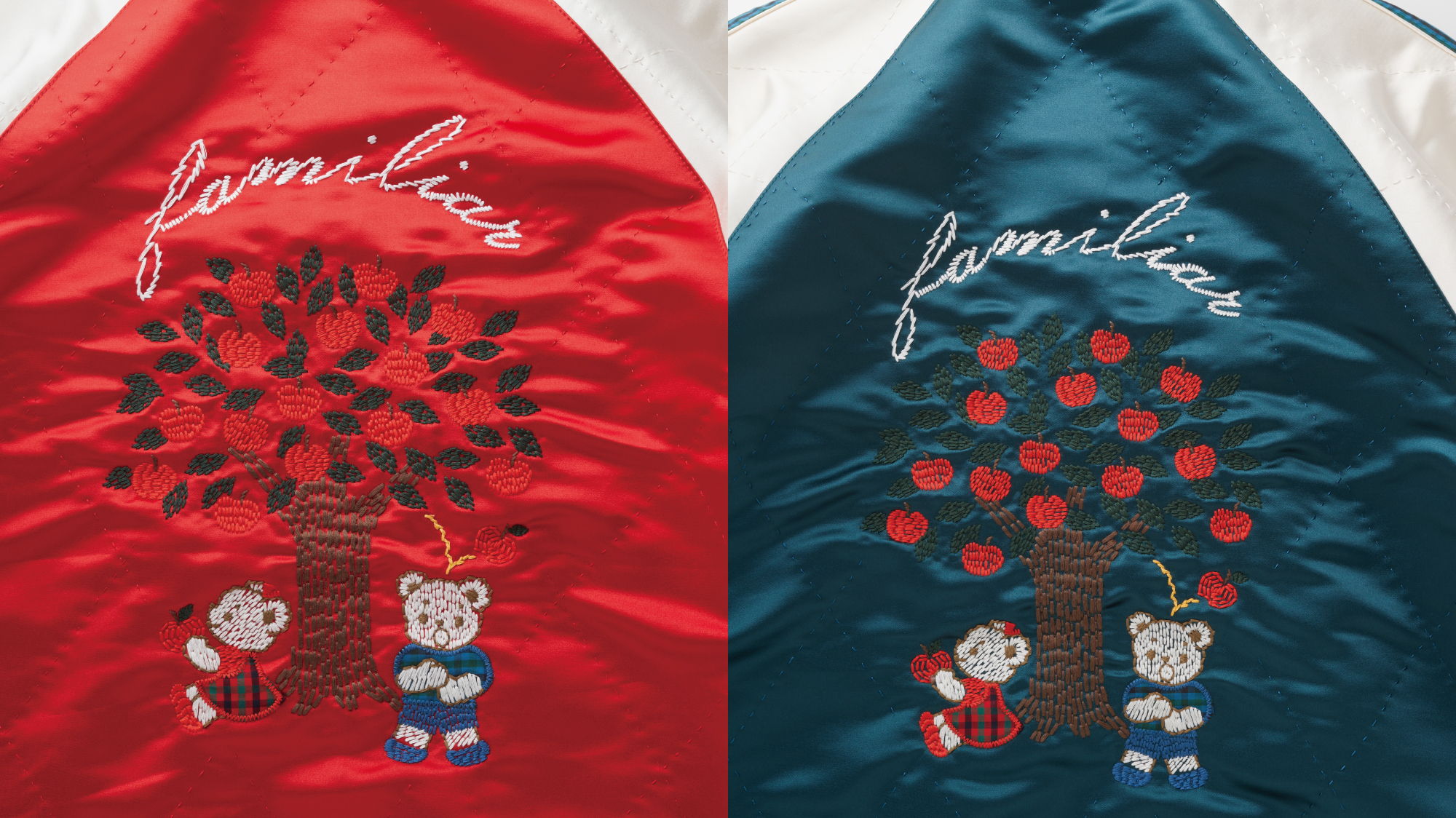 keisuke kanda × familiar 初のコラボレーションが実現 大人服を受注