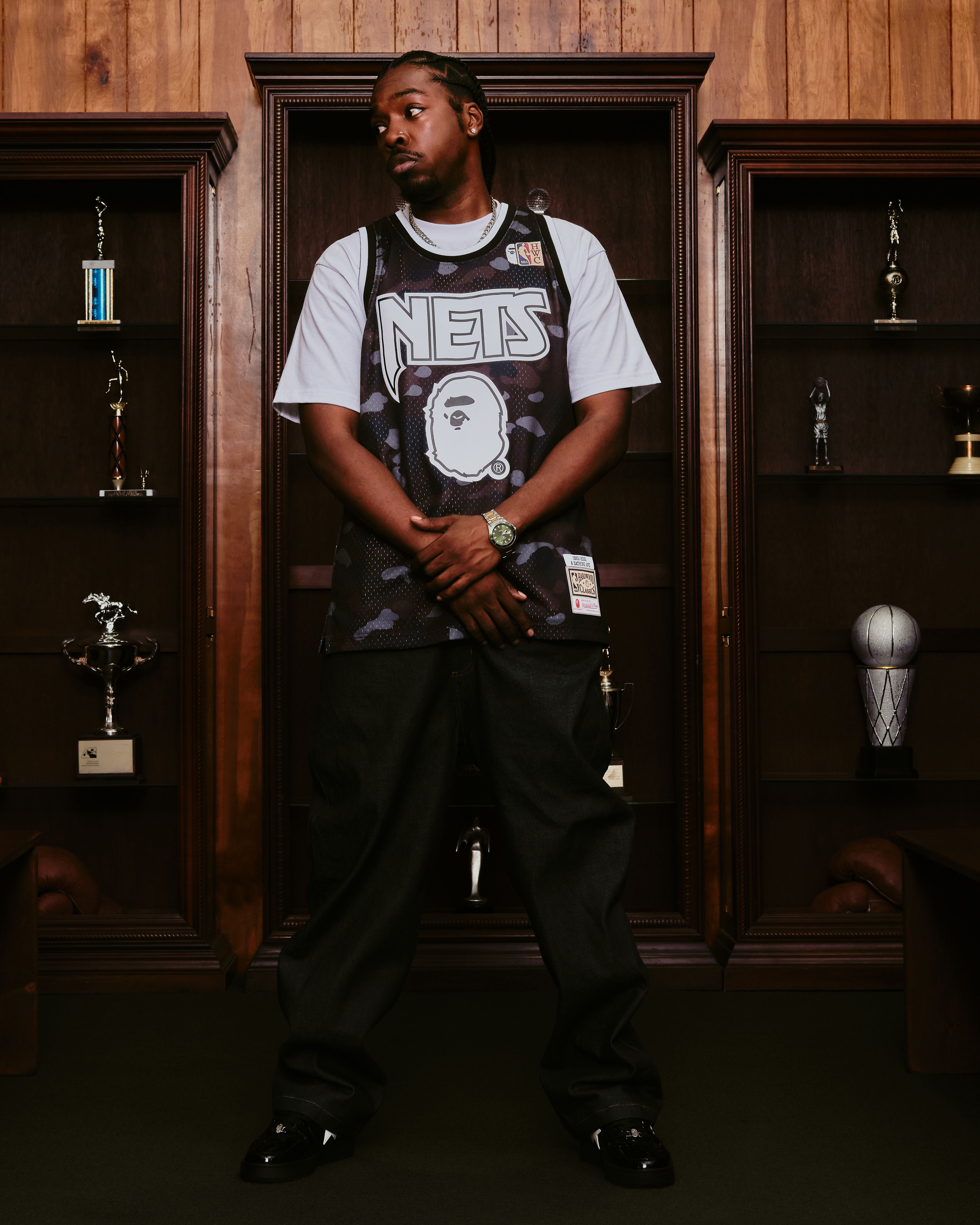 A BATHING APE®︎×MITCHELL & NESS | bape.com