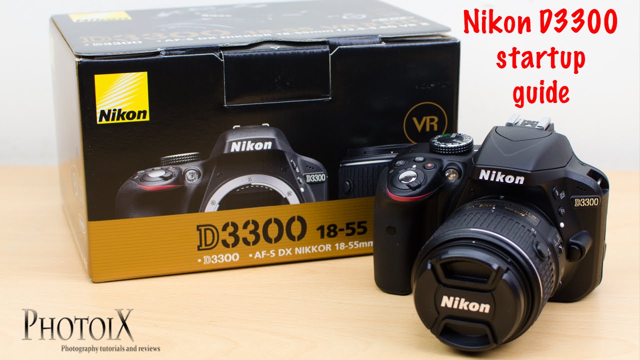Nikon D3300 and 18-55mm beginner user guide - YouTube