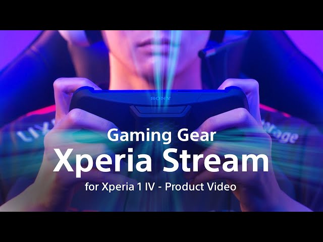 Gaming Gear Xperia Stream for Xperia 1 lV - Product Video​ - YouTube