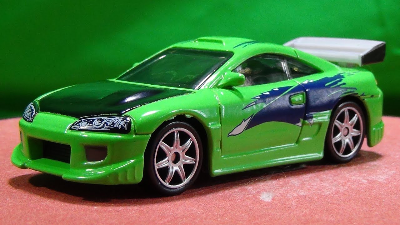 マテル ワイルドスピード 三菱 エクリプス 1996 - YouTube