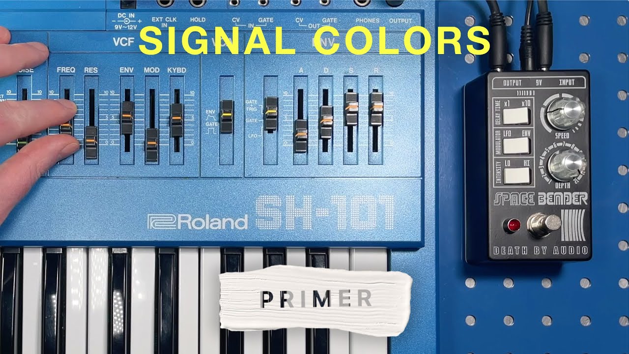 Death By Audio Space Bender First Look Demo w/ Synths (Roland SH