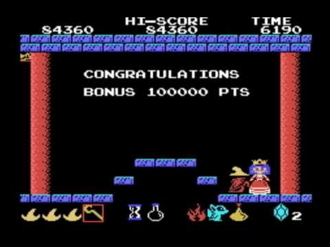 MSX GAME] Magical Kid WIZ 魔法使いウィズ ▷3Round CLEAR/ENDING