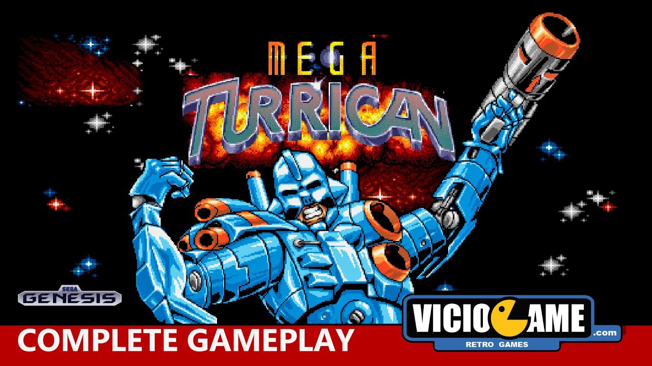 🎮 Mega Turrican (Mega Drive) Complete Gameplay - YouTube