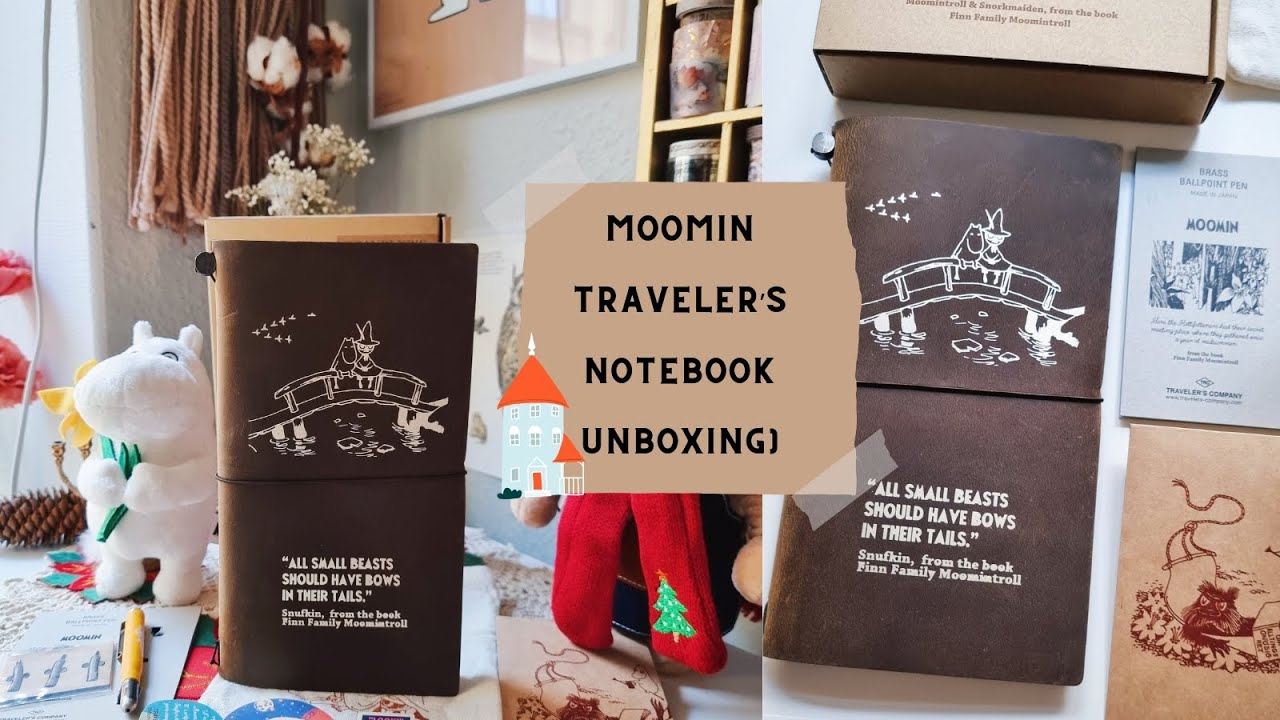 New Traveler's Notebook unboxing, Moomin limited edition 2025