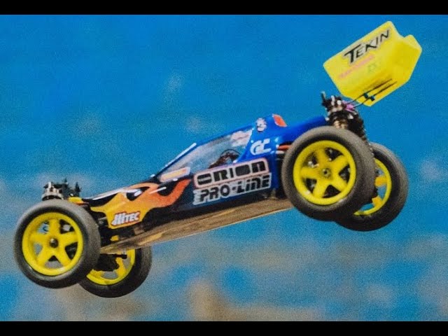 Kyosho Lazer ZX-S Evolution at 2023 Vintage Offroad Nationals, Q3