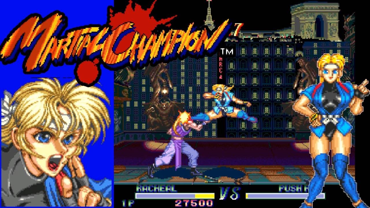 超必殺技集ありPCエンジン『マーシャルチャンピオン』レイチェルで