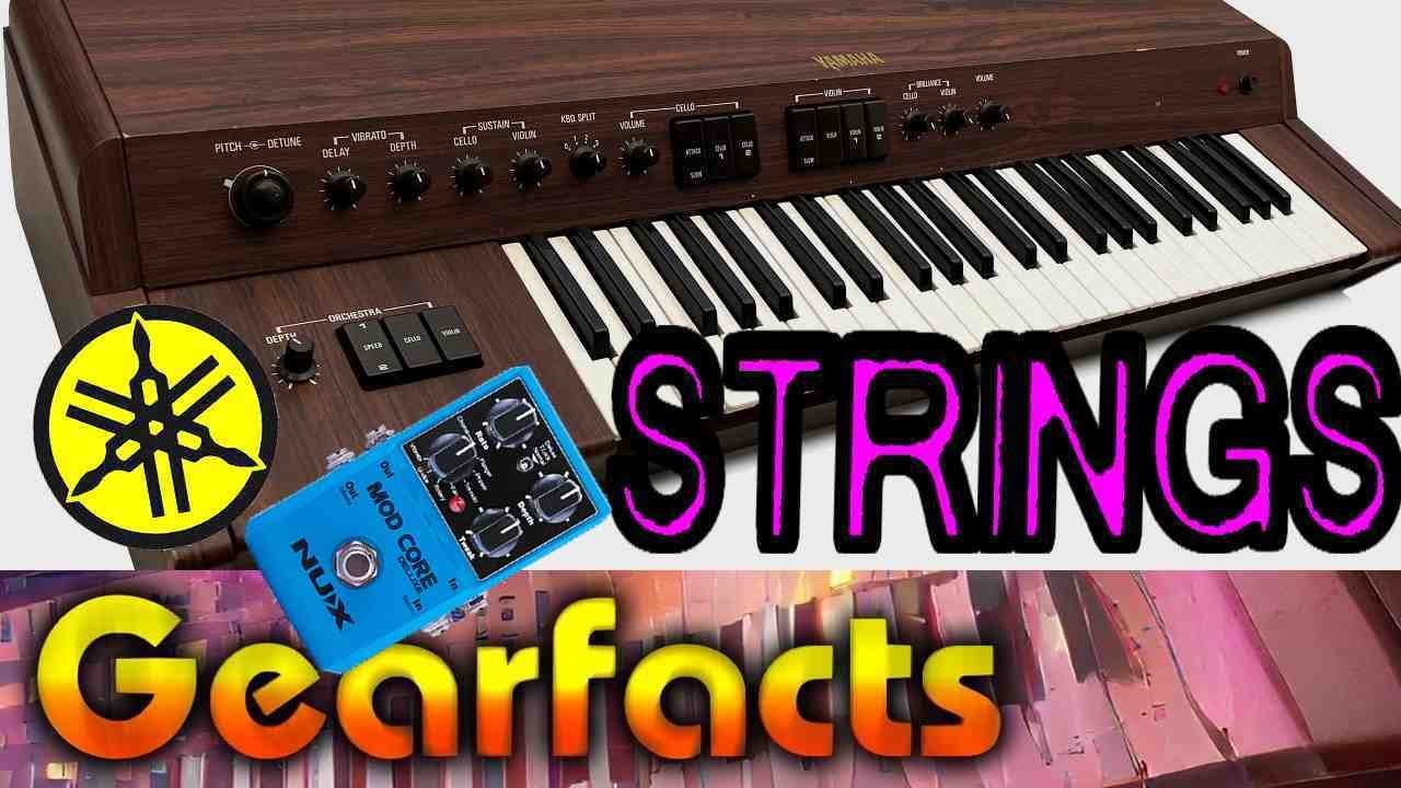 yamaha ss30 rare string synth - YouTube