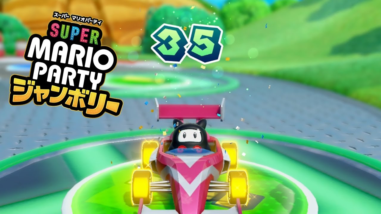 The guy who moves 35 spaces in one turn lol [Mario Party Jamboree