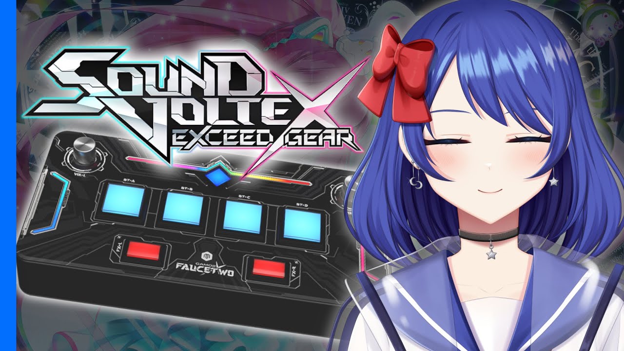 SOUND VOLTEX EXCEED GEAR】 Unboxing FAUCETWO Exceed Gear Skin