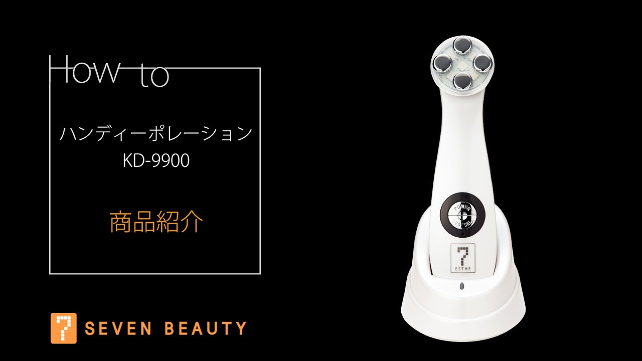 ハンディポレーション｜4つの機能の相乗効果でうるおい、ハリ感、一度