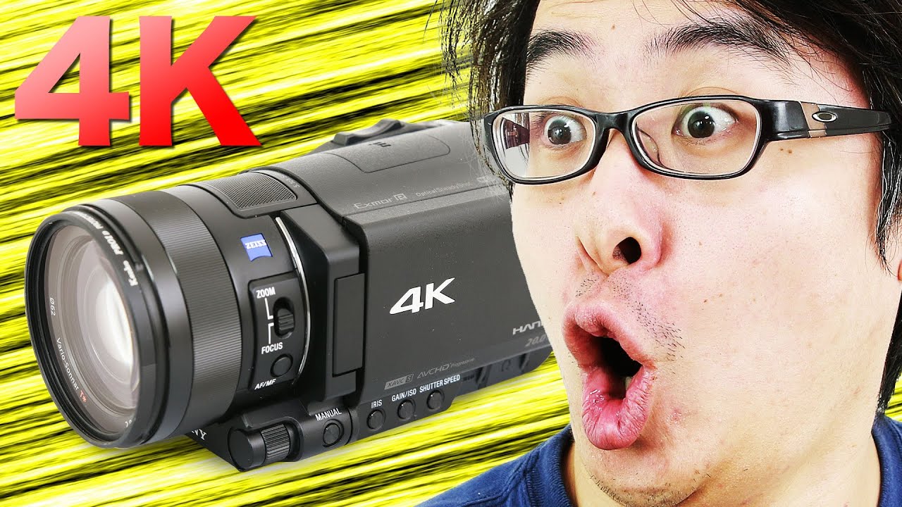 4Kカメラ、キターーー！SONYの4Kハンディカム「FDR-AX100」がやってき