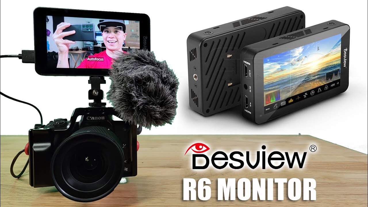 Desview R6 Field Camera Monitor Unboxing & Demo - YouTube