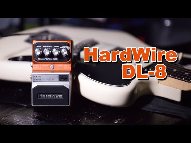 ギター HardWire DL-8 Delay/Looper DigiTech HardWire DL-8 Delay