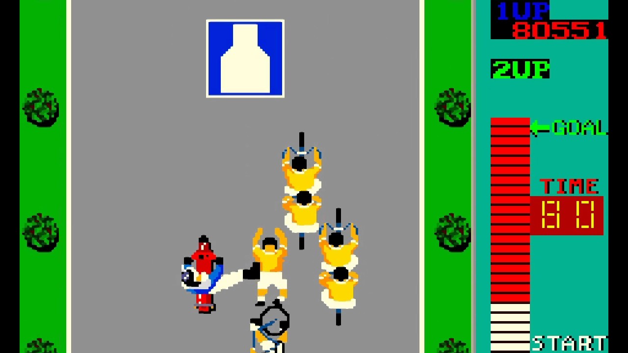 Arcade Game: Kick Rider (1984 Universal) - YouTube