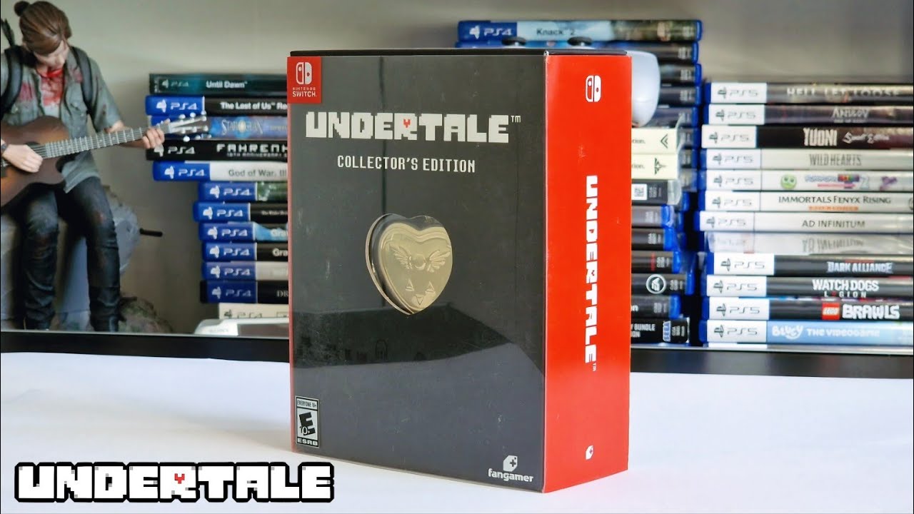 Undertale Collector's Edition Nintendo Switch Unboxing - YouTube