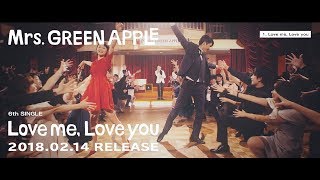 Love me, Love you [初回限定盤][CD MAXI][+DVD] - Mrs. GREEN APPLE