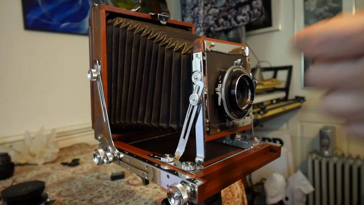 Anba Ikeda lightweight 5x7 camera - YouTube