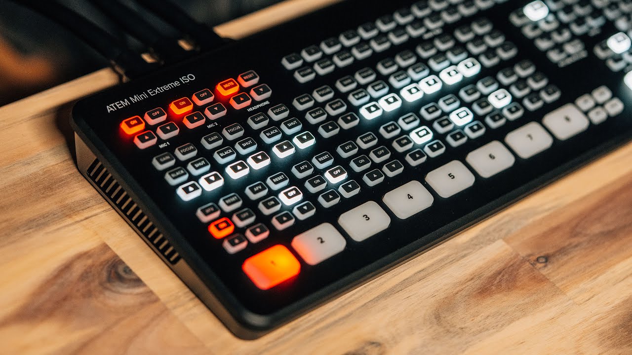 ATEM Mini Extreme ISO Review - Full Demo - YouTube