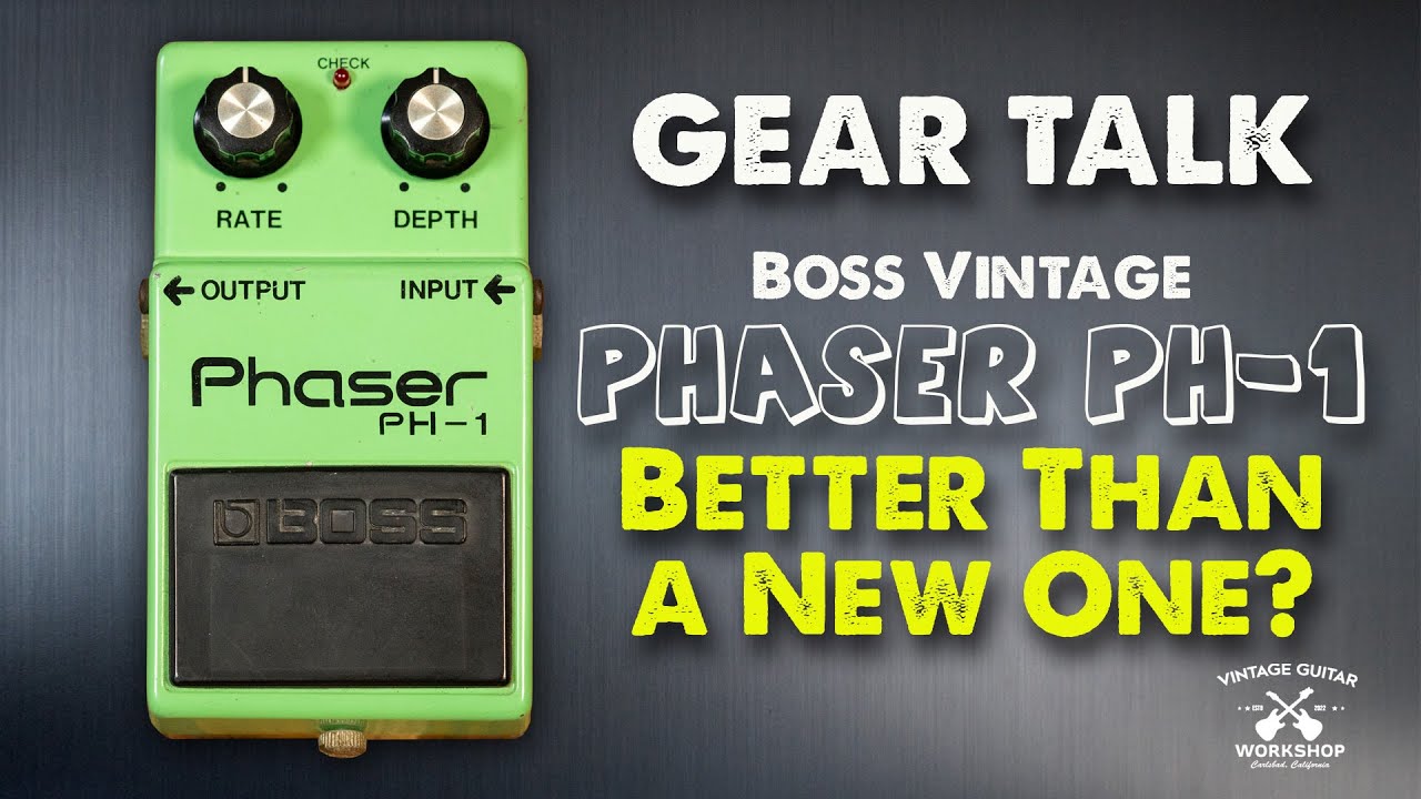 Gear Talk - Boss Phaser Ph-1 with Isaiah Mitchell - YouTube