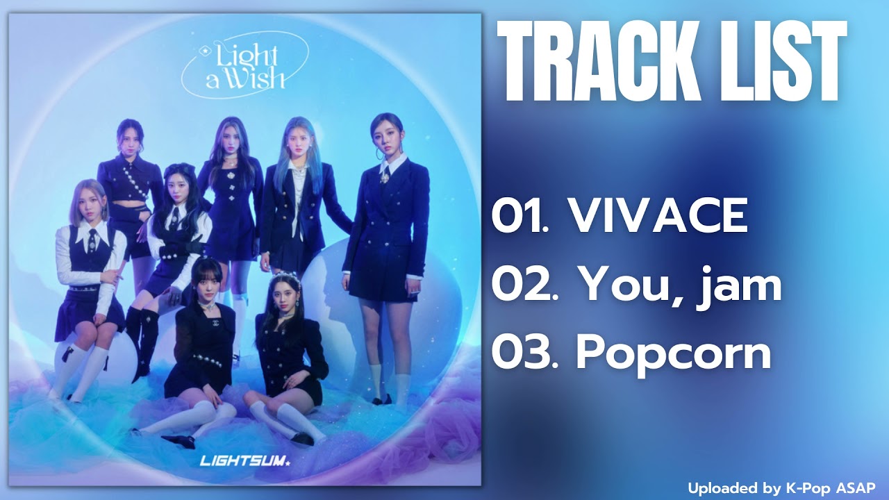 Full Album] LIGHTSUM (라잇썸) - Light a Wish (2nd Single Album