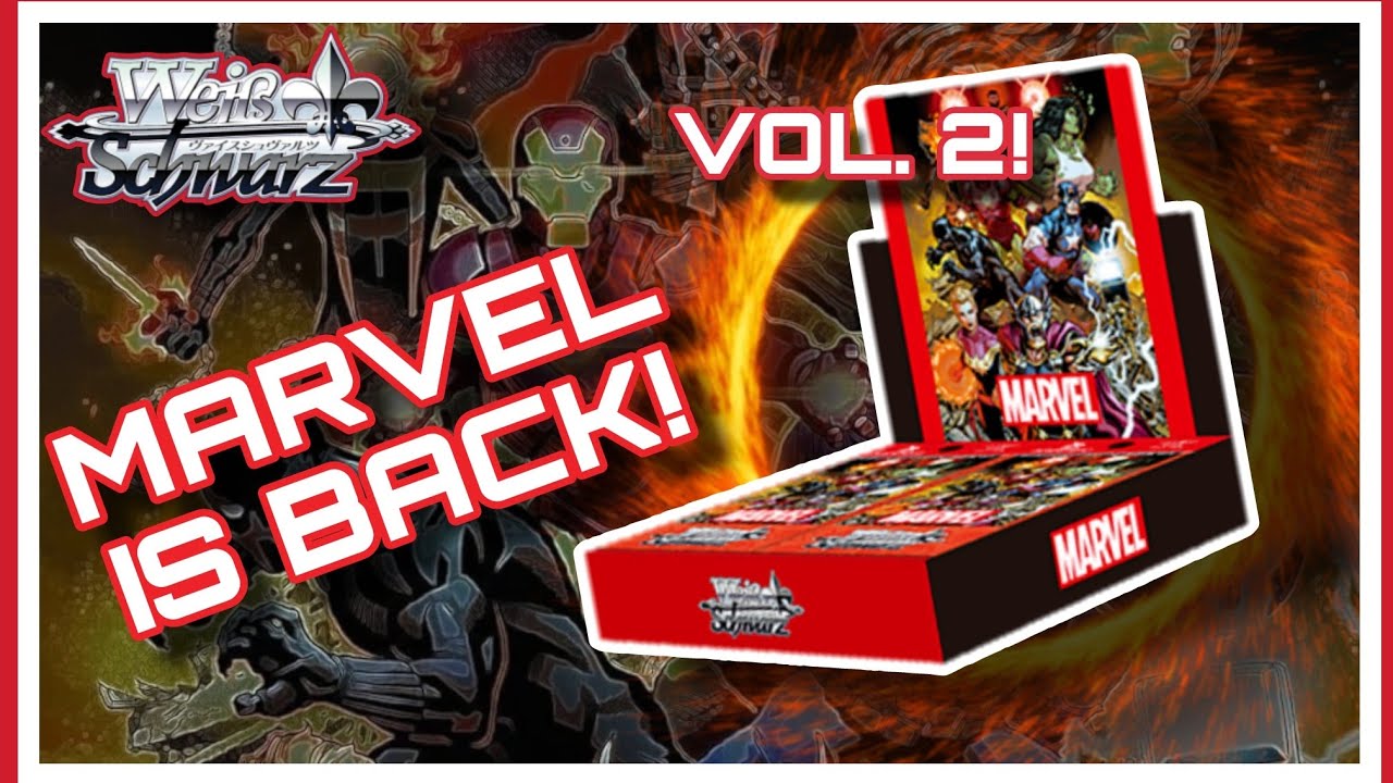 Marvel Weiss Schwarz Vol. 2 Box OPENING! X-Men | Fantastic 4