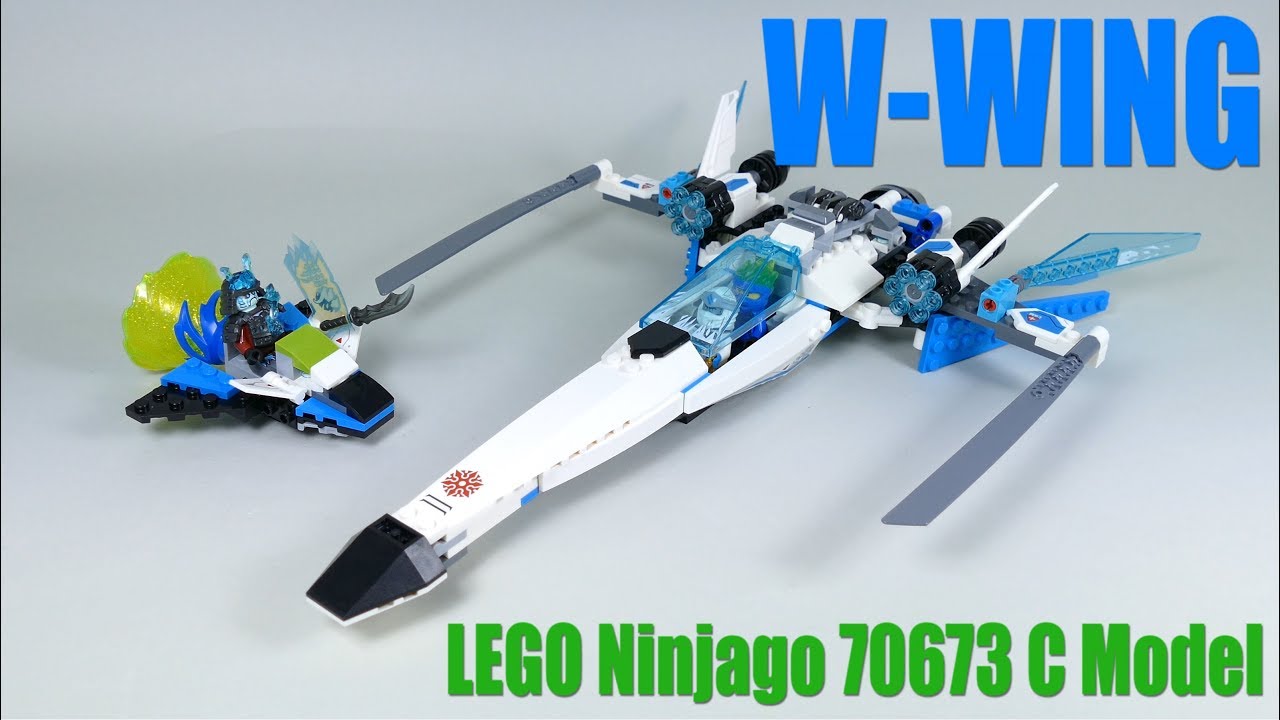 W-Wing LEGO Ninjago 70673 C Model - YouTube