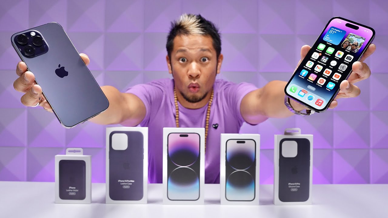 iPhone 14 Pro & iPhone 14 Pro Max Unboxing: How Purple Is It