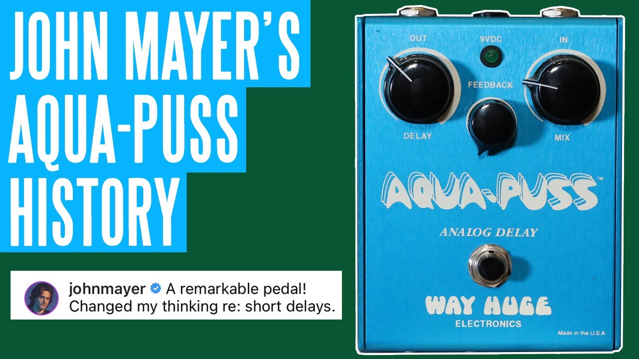 The Timeline Of One Of John Mayer's Most Important Pedals - The