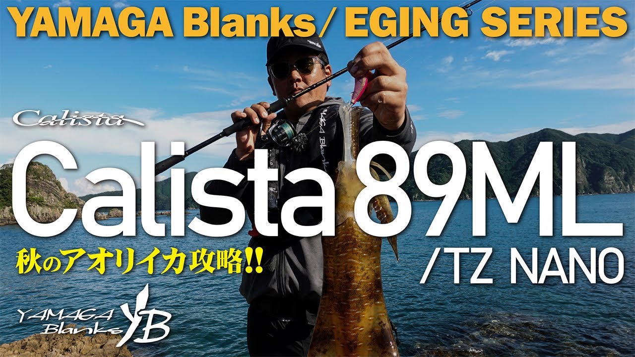 エギング】Calista89ML TZ/NANO × 秋イカ攻略!! in 天草 - YouTube