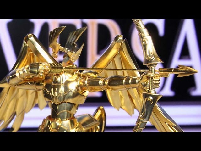Saint Seiya: First public unveiling of pure gold 