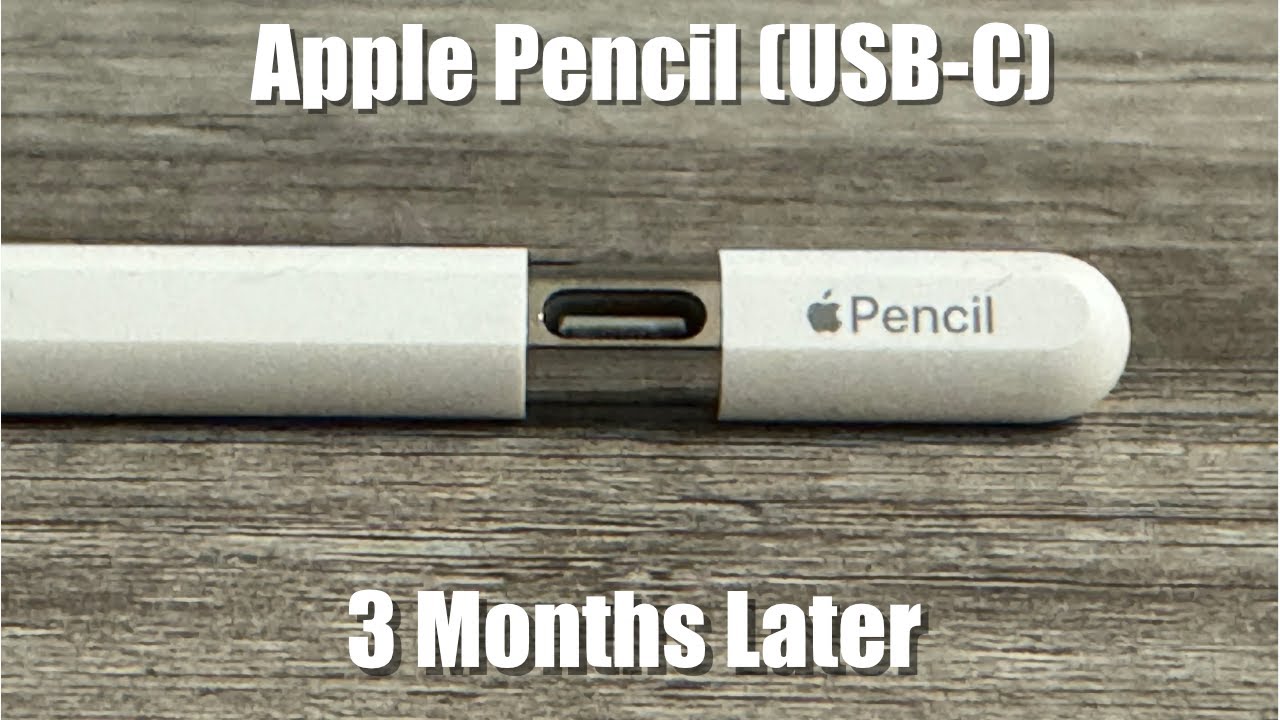 Apple Pencil (USB-C) Review….3 Months Later! - YouTube