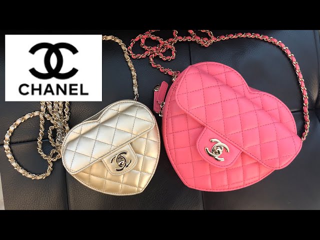 Heart bag chanel22ss | shopping diary | detail coordination - YouTube