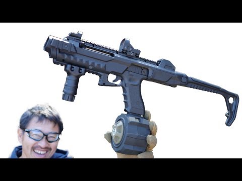 マルイ グロック18c AW カスタム ストック コンバージョン + HFC 145連