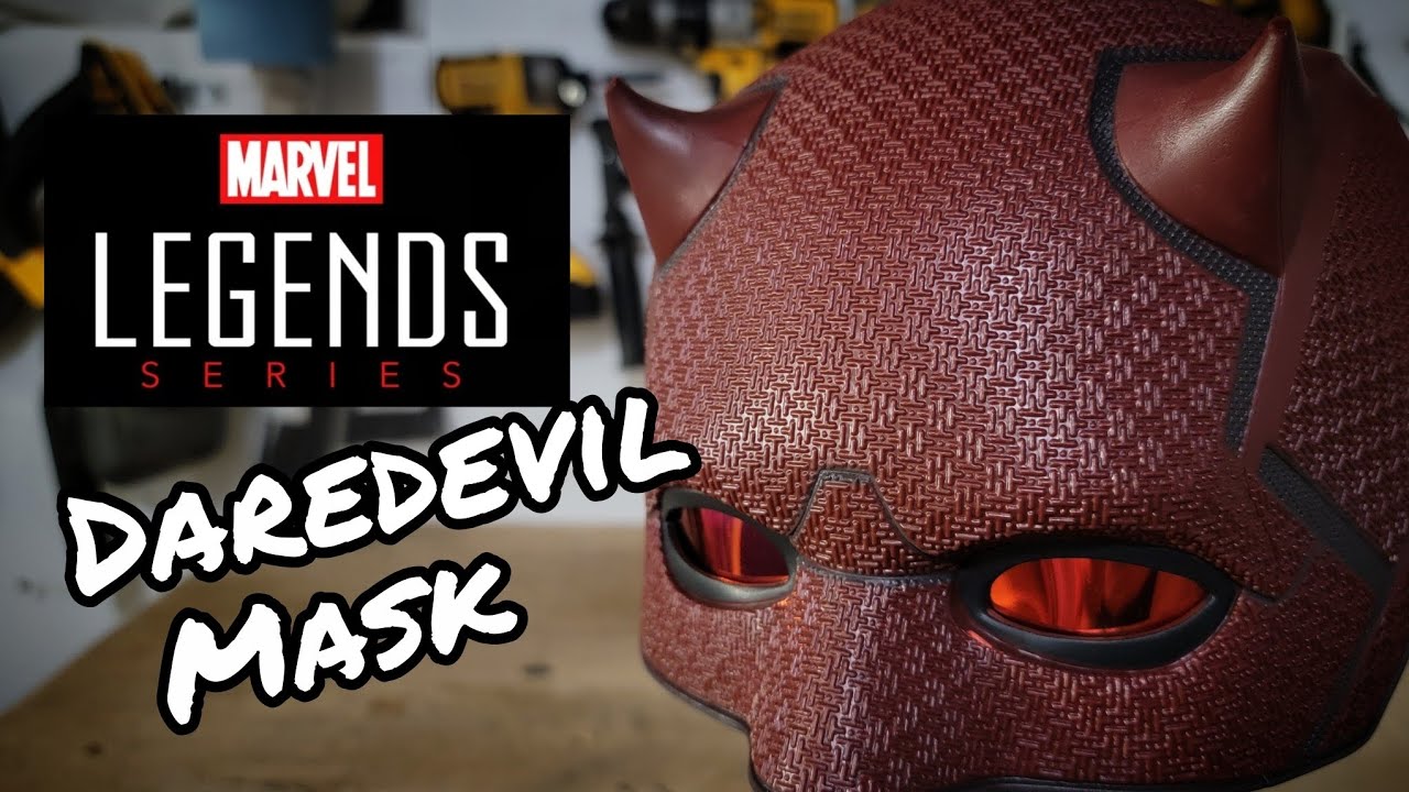 Marvel Legends: Daredevil Mask - Unboxing & Review - YouTube
