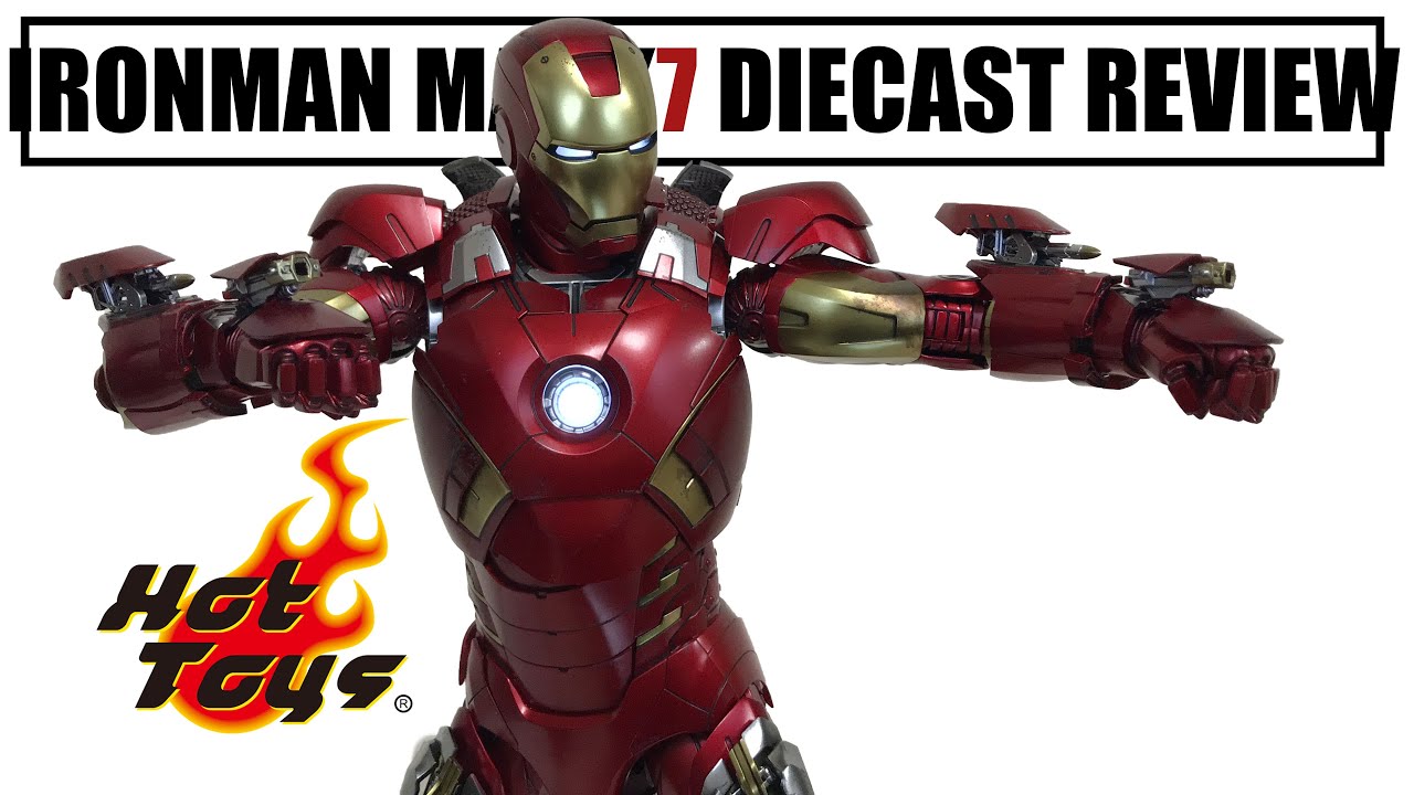 HOTTOYS IRONMAN MARK7]#2 UNBOXING and REVIEW - YouTube