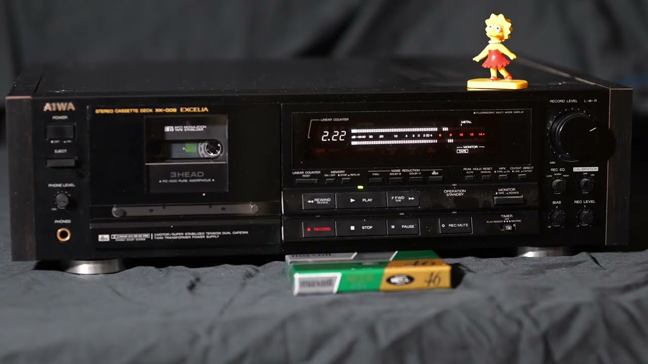 Aiwa XK-009 Recording Test - More Problems Found - YouTube