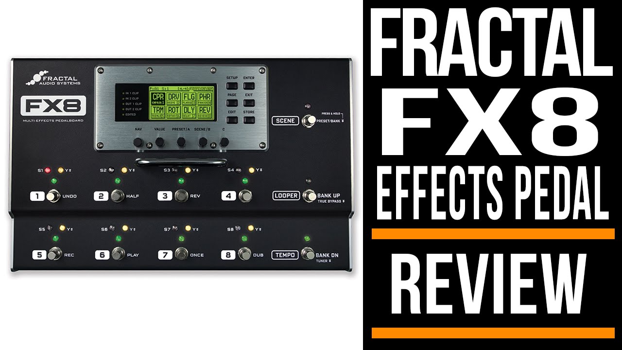 Fractal Audio FX8 Multi Effects | Review - YouTube