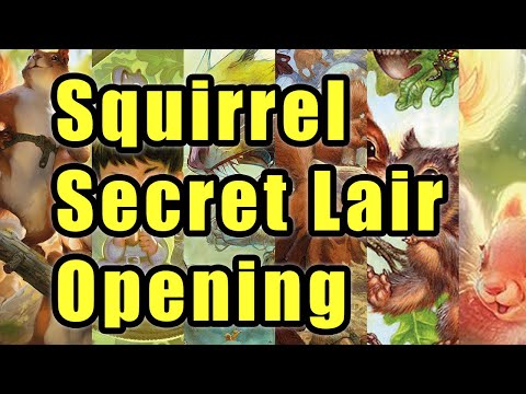 We Hope You Like Squirrels Secret Lair Opening - YouTube