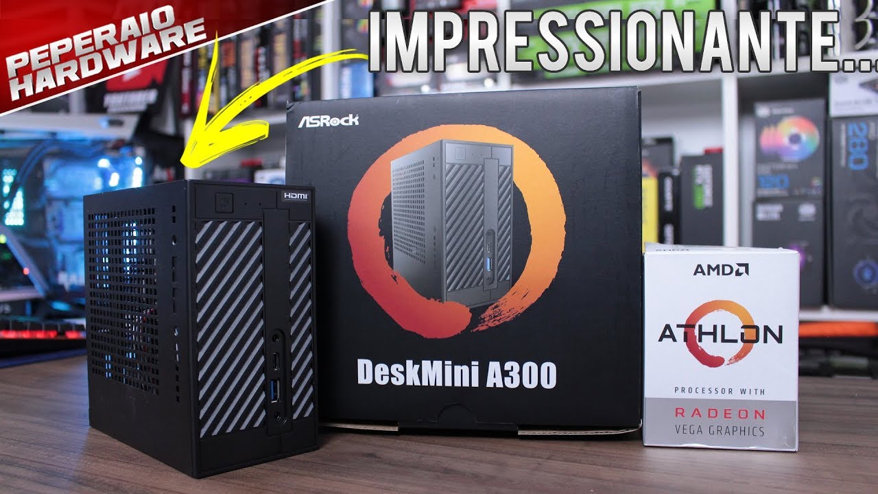 O menor MINI PC RYZEN que eu já vi Realmente compacto