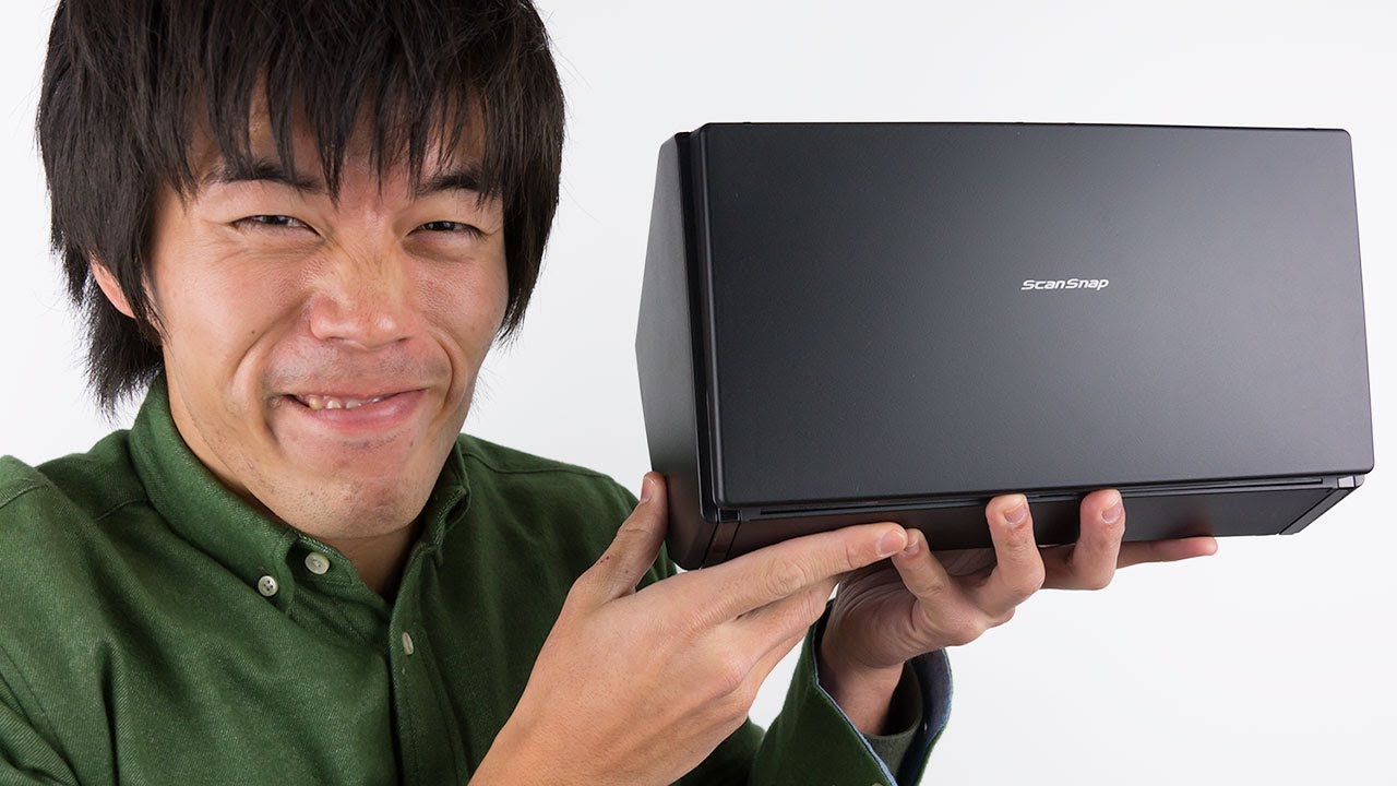 I'm starting to scan my own photos! The ScanSnap iX500 is here