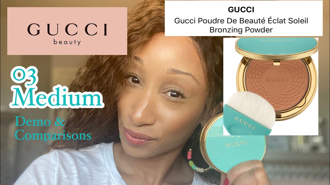 New! GUCCI Poudre De Beaute Eclat Soleil Bronzing Powder - YouTube