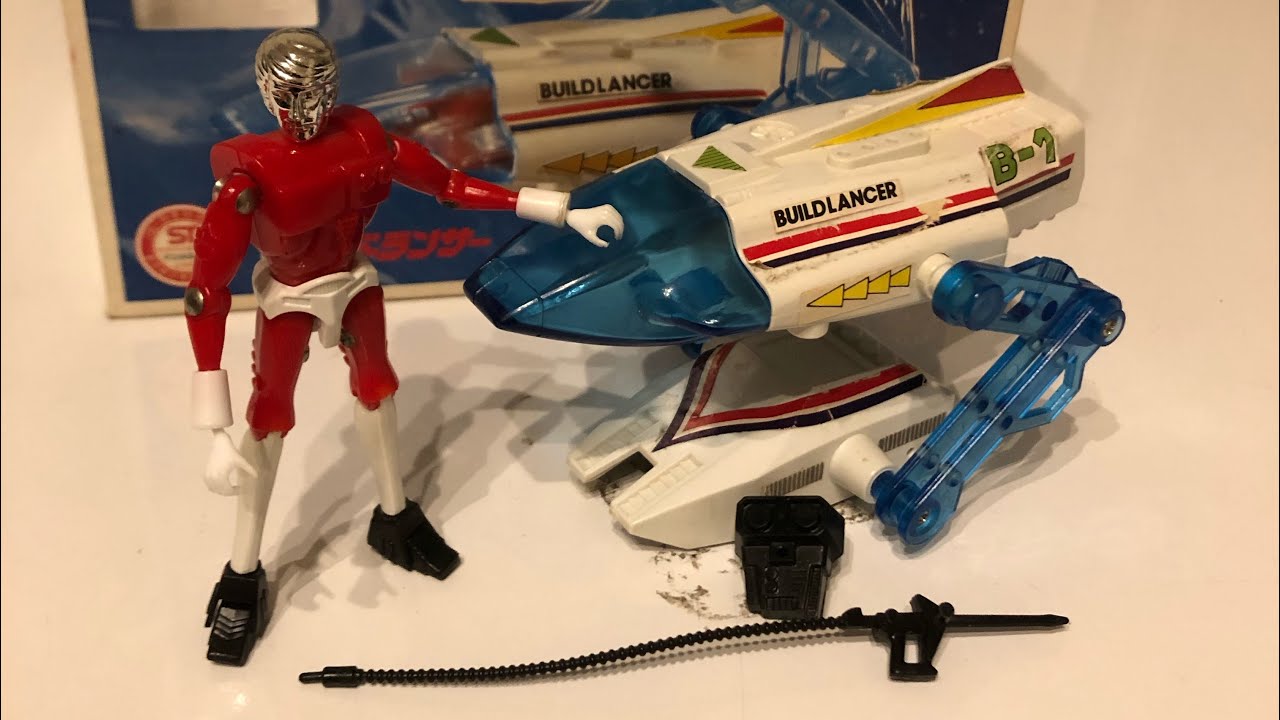 昭和のオモチャ】【ミクロマン】空中を走る？ミクロマンポリスキーパー