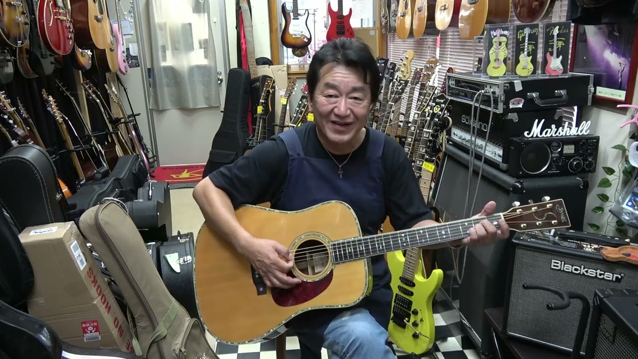 S.yairi YD-42 オール単板、エボニー指板！2014年製 - YouTube