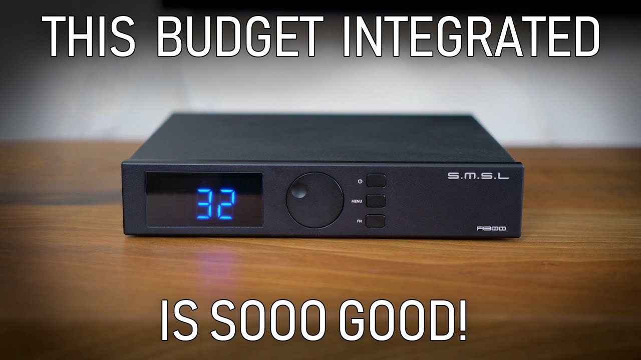 SMSL A300 - Great Integrated Amplifier, Just $200 - iiWi reviews