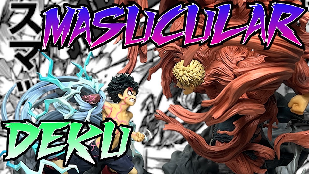 開封レビュー】デクVSマスキュラーのフィギュアが想像を絶する